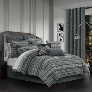 Parallel Slate Comforter Set - 193842161104