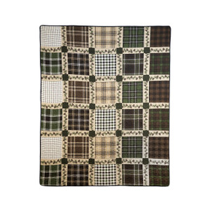 Pine Patch Throw Blanket - 754069706181