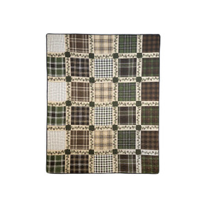 Pine Patch Lap Quilt - 754069706198