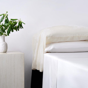 Stella Faux Silk Velvet Stone Waterfall Pillowcase Set - 840118829144