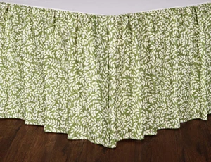 Bouvier Green Bed Skirt - 013864145060