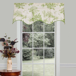 Bouvier Green Lined Filler Valance - 013864145220