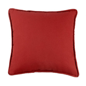 Cambridge New Red Square Pillow - 013864145824