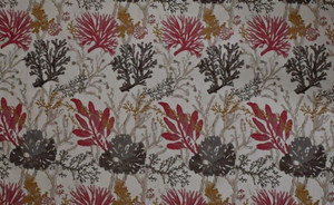 Coral Time Fabric by the Yard - 013864146159