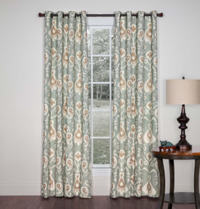 Java Spa Grommet Top Curtain Pair - 013864140485