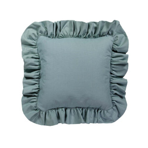Meadow Ruffled Square Pillow - 013864143530
