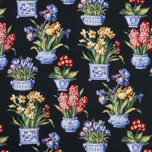 Melanie Black Fabric by the Yard - 013864139601