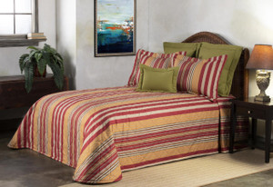 Tapestry Stripe Bedspread - 013864136358