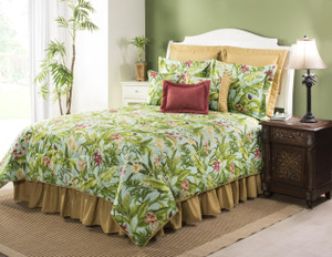 Wailea Coast Bloom Comforter Set - 013864118545