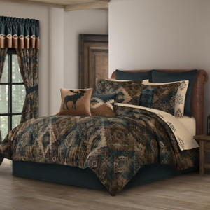 Baja Teal Comforter Set - 193842154205