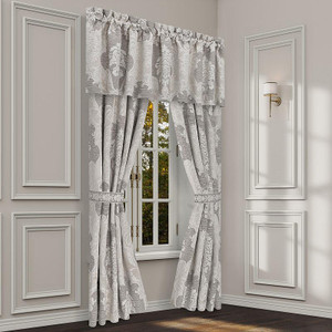 Queensbury Almond Lined Rod Pocket Curtain Pair - 193842164198