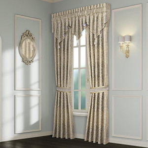 Romero Pearl Lined Rod Pocket Curtain Pair - 193842164303
