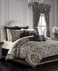 Harriman Black Comforter Set - 193842163382