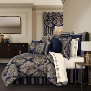 Bradley Navy Bedding Collection -