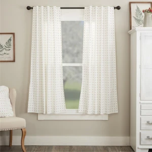 Abigail Short Curtain Pair - 840233903248