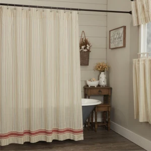 Betsy Stripe Shower Curtain - 840233903842