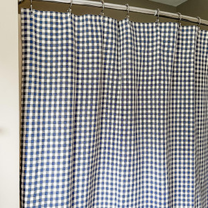 Doylestown Check Shower Curtain - 840233920177