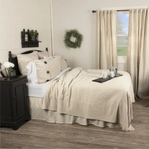 Katie's Vintage Stripe Coverlet - 840528192524