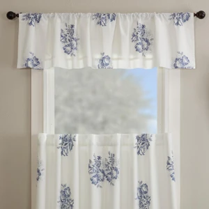 Lydia Blue Valance - 840233903064