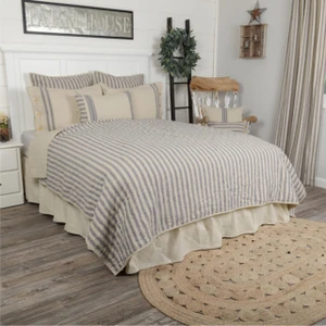 Market Place Blue Quilt - 840528188077