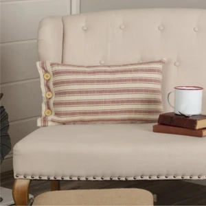 Market Place Red Pillow Cover - 840528195716