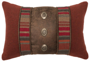 Hudson Garnet Decorative Pillow - 650654099402