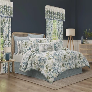 Evergreen Blue Comforter Set - 193842152959