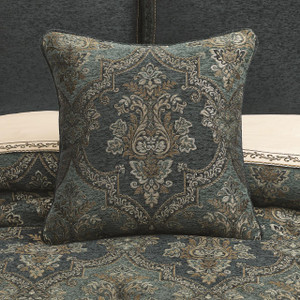 Nancy Teal 20" Square Pillow - 193842162903