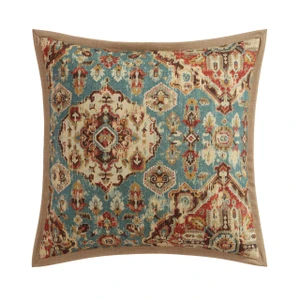 Carmen Kilim Teal Euro Sham - 840118834001