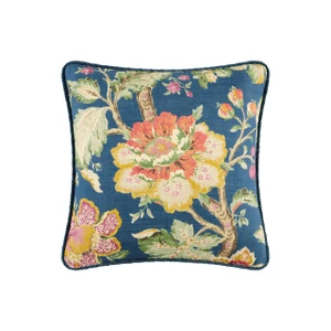 Secret Garden Floral Square Pillow - 885831028306