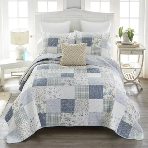 Blue Pastures Quilt Set - 754069555819