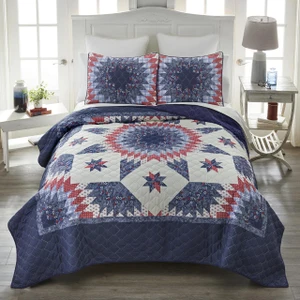 Bluefield Star Quilt Set - 754069576005