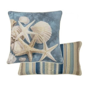 Blue Diamond Coastal Pillow Set - 754069680696