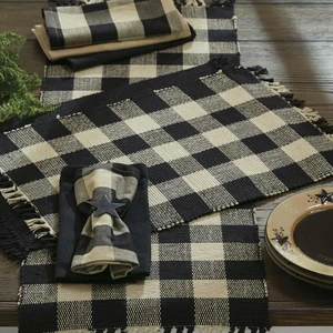 Wicklow Black Check Kitchen Textiles -