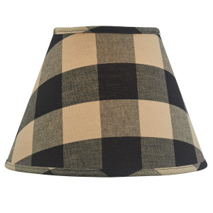 Wicklow Black Check Lampshade - 762242022126