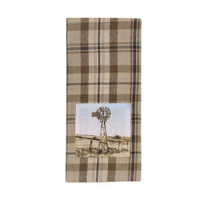 Plains Plaid Decorative Dishtowel - 762242083660