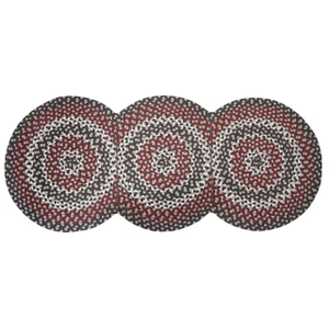 Limestone Braided Rug Runner - 762242033887