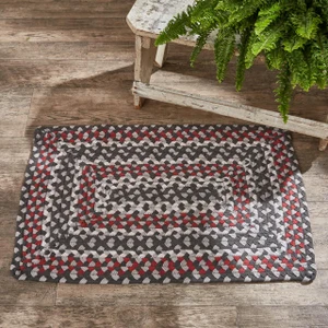Limestone Braided Rectangle Rug - 762242033863