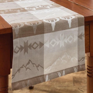 Mountain Refuge Jacquard Table Runner - 762242075276
