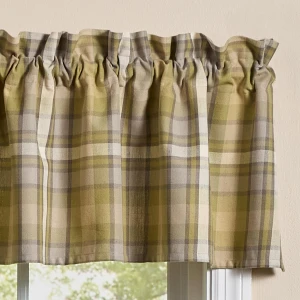 Boulder Lodge Plaid Curtains and Valances - 762242070165