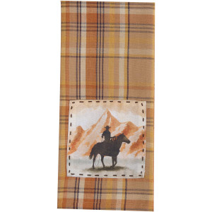 Cactus Creek Plaid Decorative Dishtowel - 762242074866
