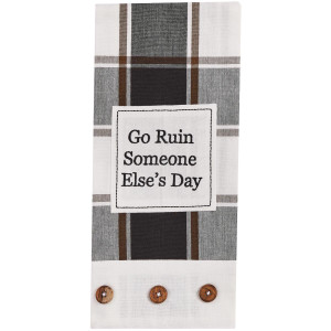 Hixon Button Dishtowel - 762242065383