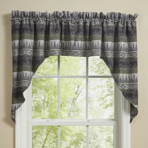 Green Mountain Bear Curtains and Valances - 762242055155