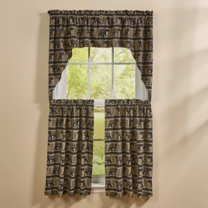 Ursa Jacquard Curtains and Valances - 762242085701