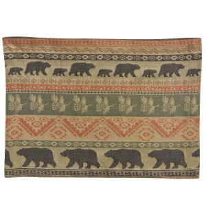 Bear Ridge Jacquard Placemat - 762242070295