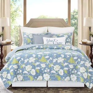 Primrose Scroll Quilt Set - 008246720232