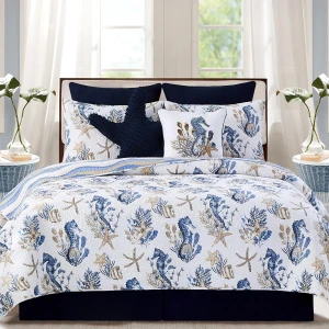 Seahorse Sands Quilt Set - 008246713104