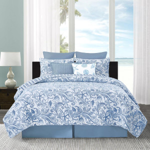 Tidal Waves Quilt Set - 008246720102
