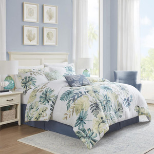 Lorelai Cotton Printed 6 Piece Comforter Set Collection -