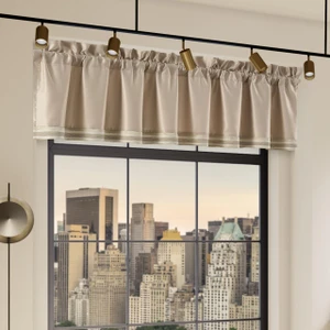 Avenue Almond Straight Valance - 193842168585